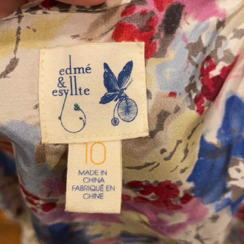 Edme&esyllte floral top